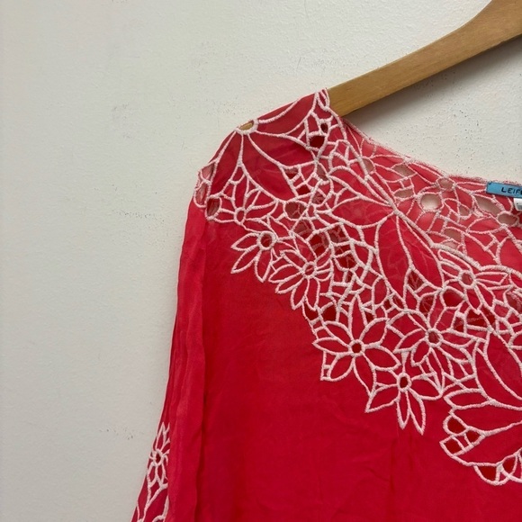 Anthropologie Leifnotes Vaoltta Semi Sheer Blouse - Picture 4 of 12